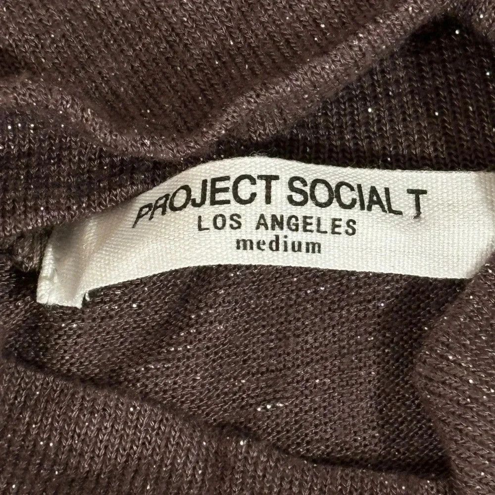 Other Project Social Tee Metallic Shirt Size M / US 6-8 / IT 42-44 - 3 Thumbnail
