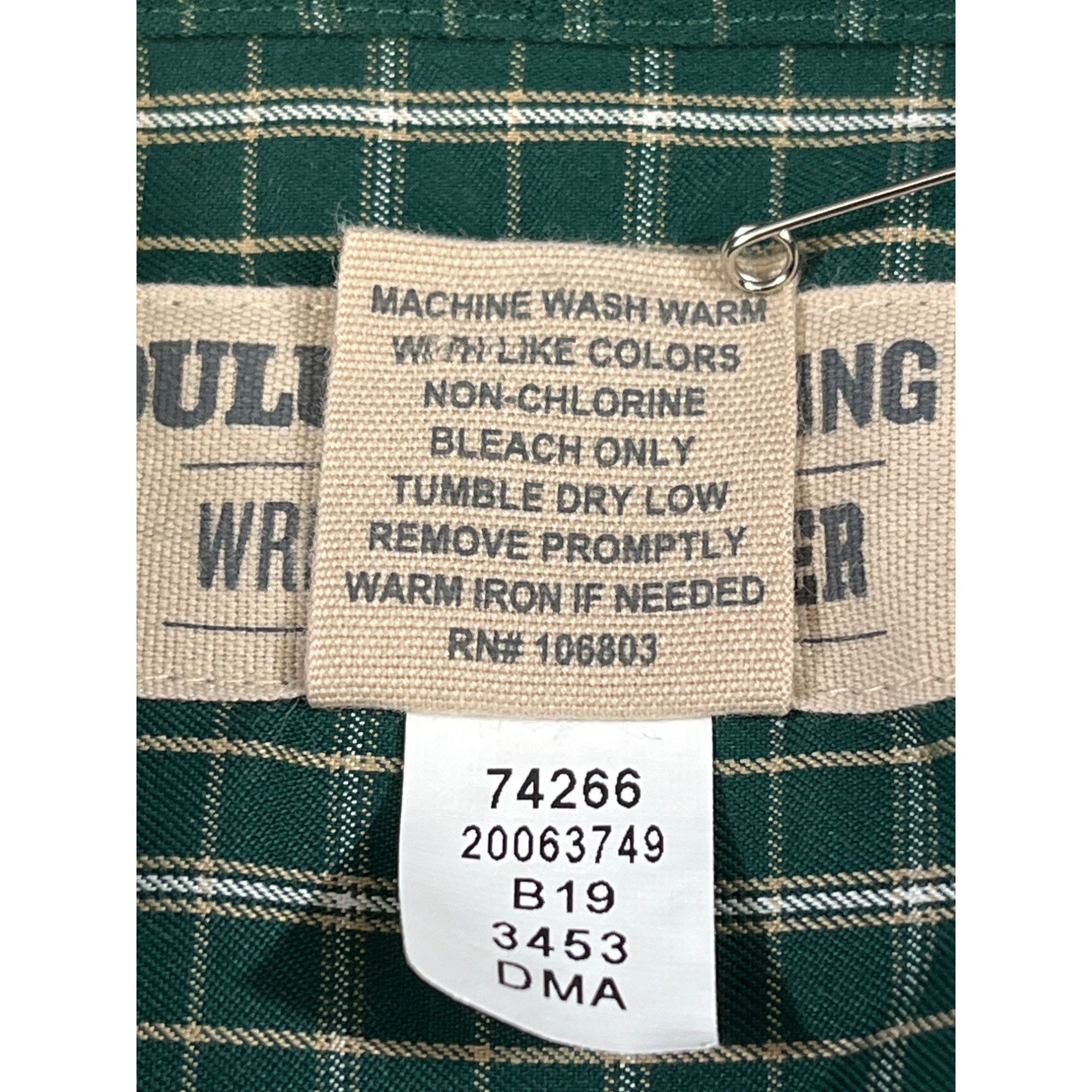 Duluth Trading Company Duluth Trading Co. Men's Green Magnetic Button Up Shirt Size Size US XXL / EU 58 / 5 - 6 Thumbnail