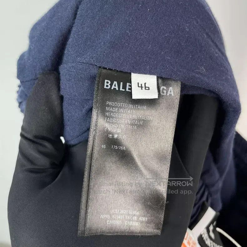Balenciaga Balenciaga Logo striped knitted sweatpants Size US 30 / EU 46 - 4 Thumbnail