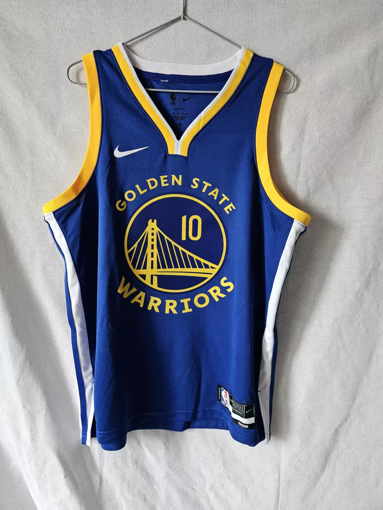 NBA Golden State Warriors #10 Jimmy Butler Jersey Blue Size US M / EU 48-50 / 2 - 2 Thumbnail