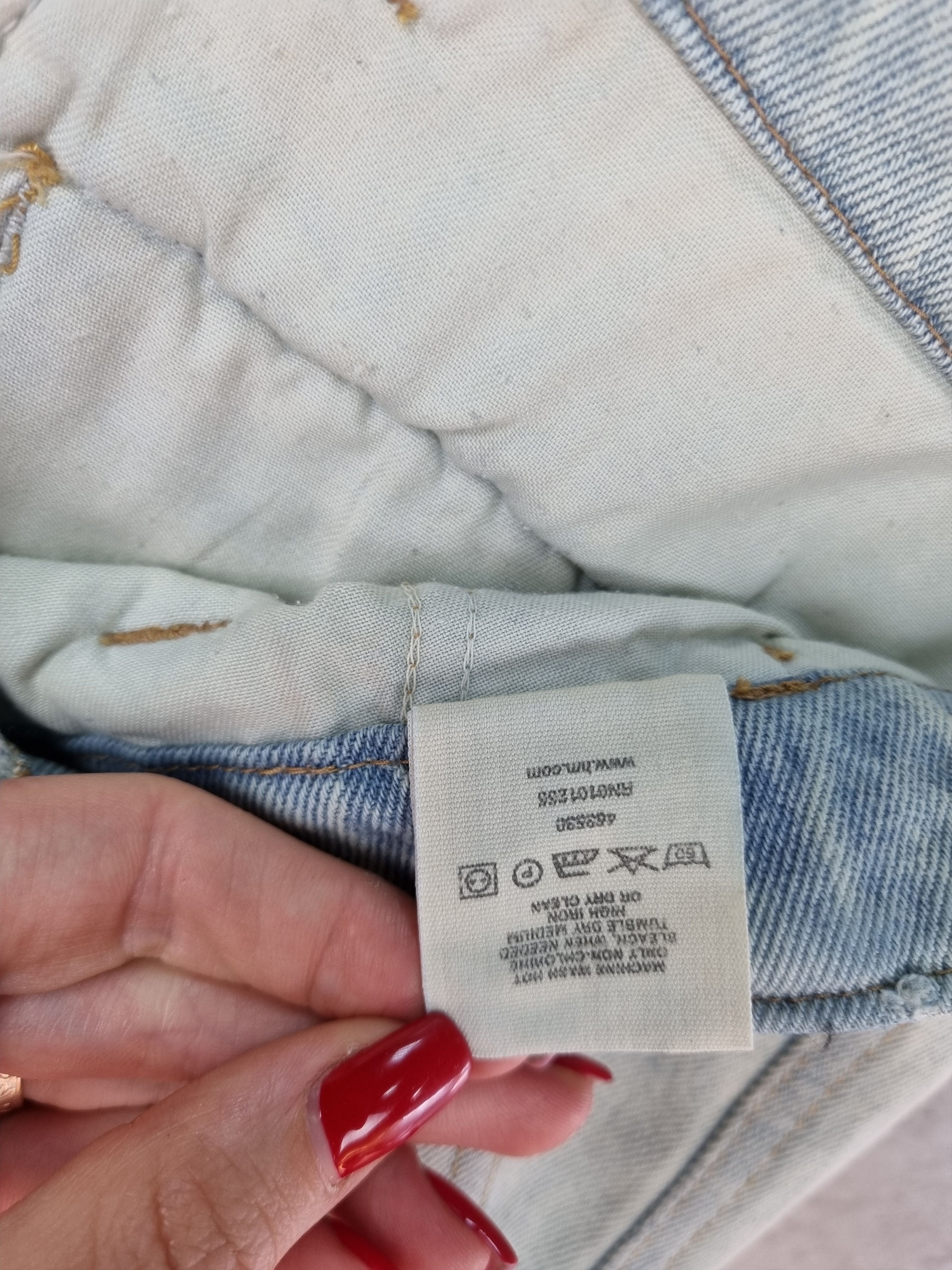 Japanese Brand × Vintage Rare Made in ITALY H&M Denim cargo Travis Scott Pants Size US 32 / EU 48 - 8 Thumbnail