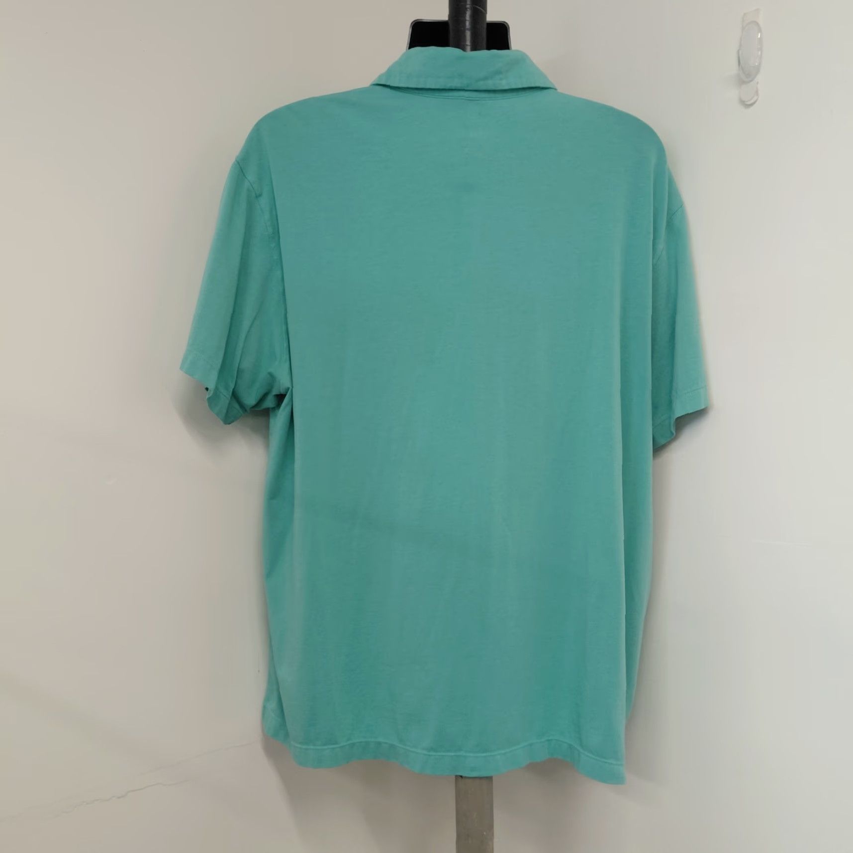Fabletics Fabletics Polo Shirt Mens XXL Green Stretch Short Sleeve Athletic Golf EUC Shirt Men Green Stretch Polo EUC Vintage No Size US XXL / EU 58 / 5 - 6 Thumbnail