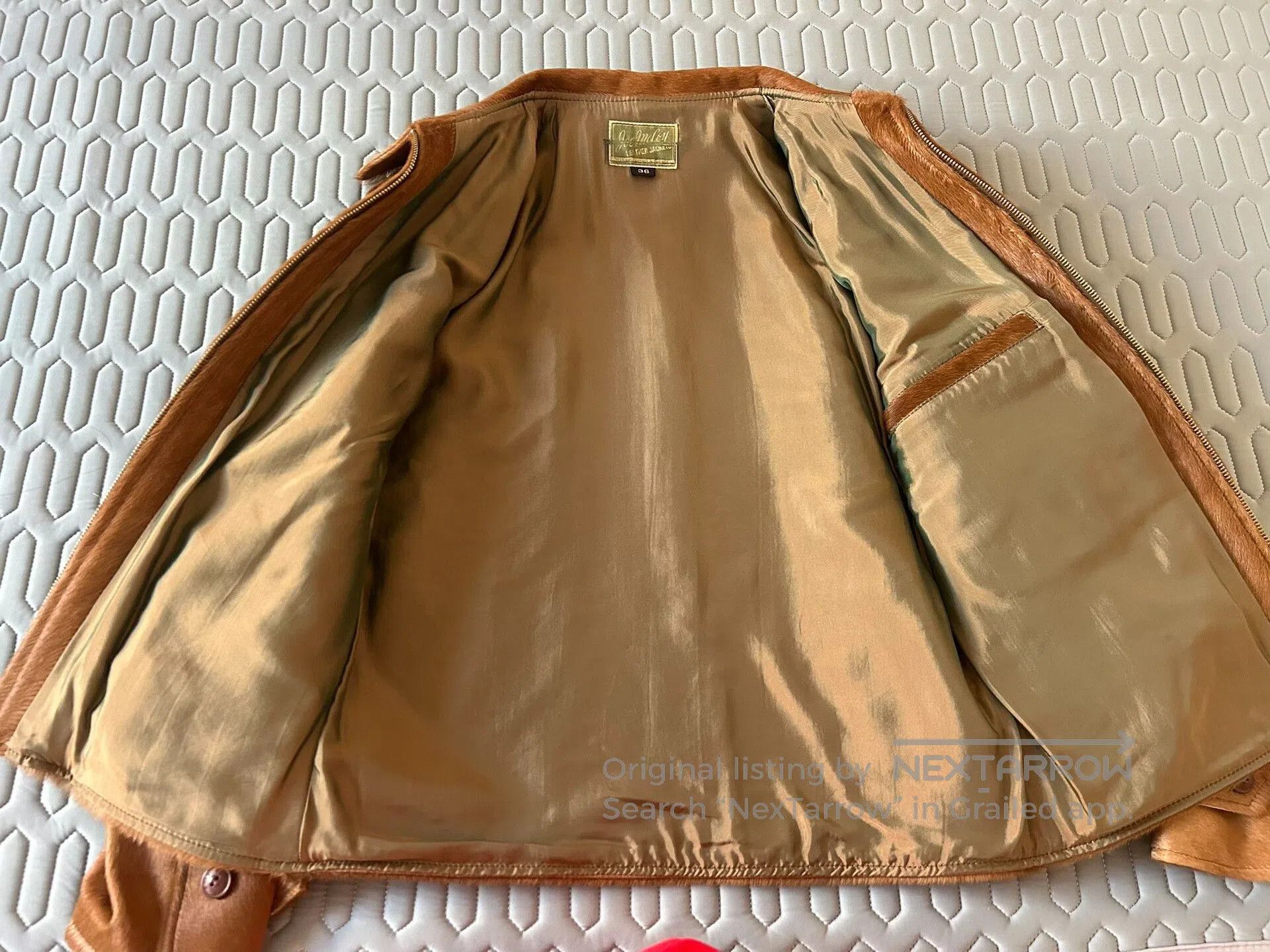 The Real McCoy's rare joe mccoy 1930 horsehair leather jacket. Size US M / EU 48-50 / 2 - 8 Thumbnail
