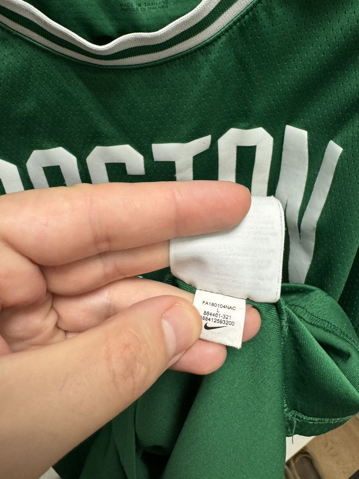 Nike Nike Kyrie Irving 11 boston celtics authentic jersey L nba Size US L / EU 52-54 / 3 - 8 Thumbnail