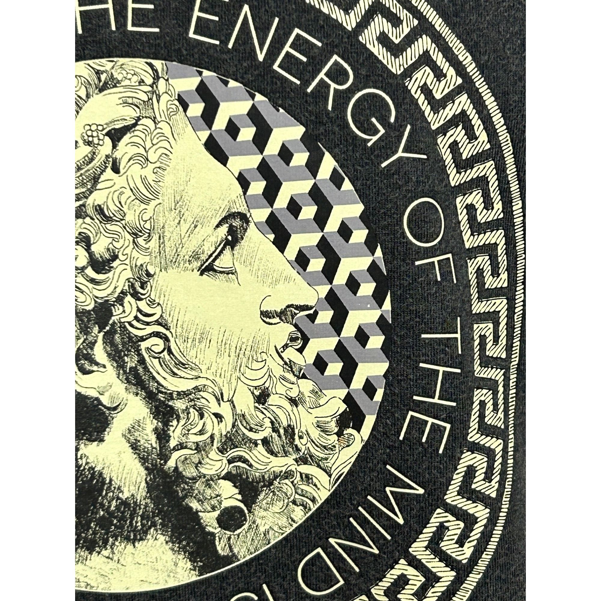 Other Zoe Mens Graphic T-Shirt Black XL Aristotle Greece Energy Mi Size US XL / EU 56 / 4 - 3 Thumbnail