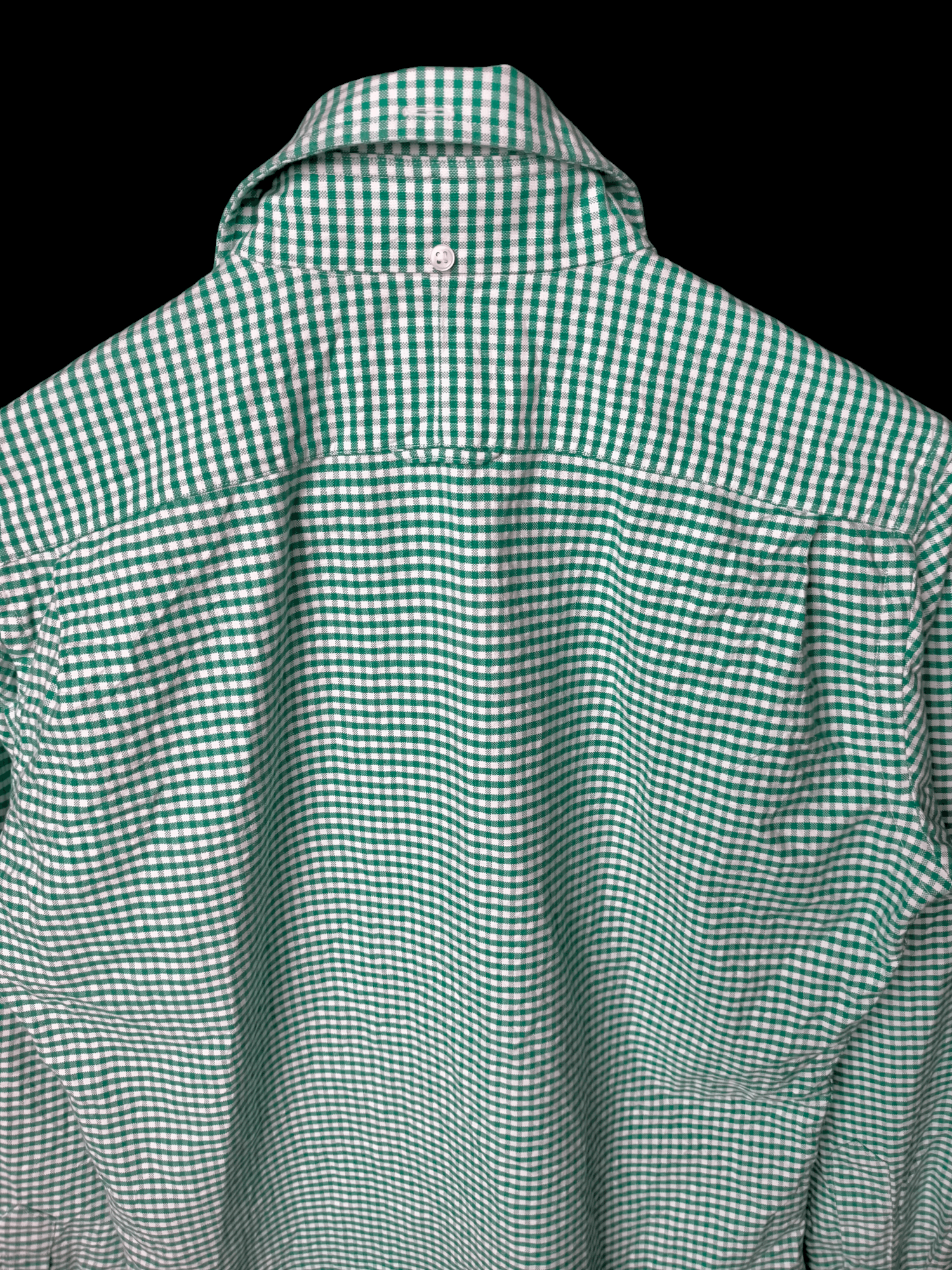 Thom Browne Thom Browne New York Green Check Button ups shirt Size US S / EU 44-46 / 1 - 10 Thumbnail