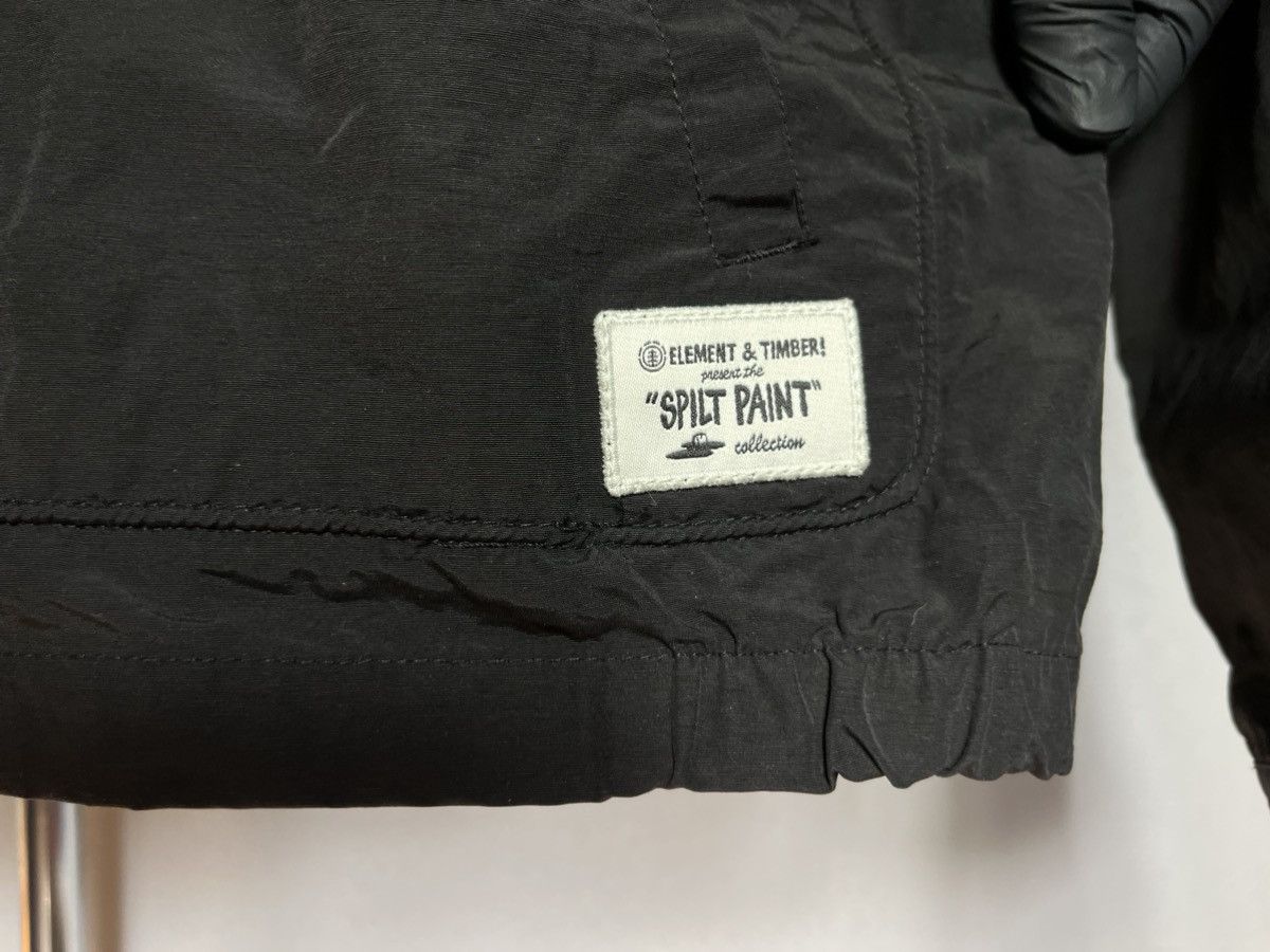 Element ELEMENT × TIMBER! SPILT PAINT MENS JACKET BLACK ZIP Size US L / EU 52-54 / 3 - 6 Thumbnail