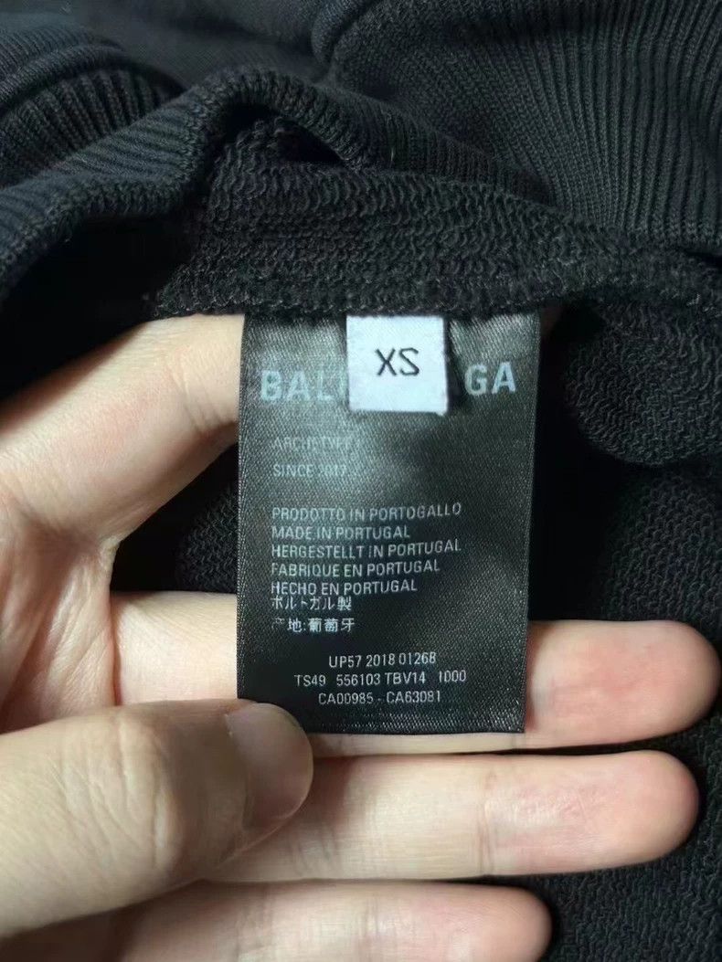 Balenciaga Balenciaga Black Coke Hoodie Size US XS / EU 42 / 0 - 4 Thumbnail