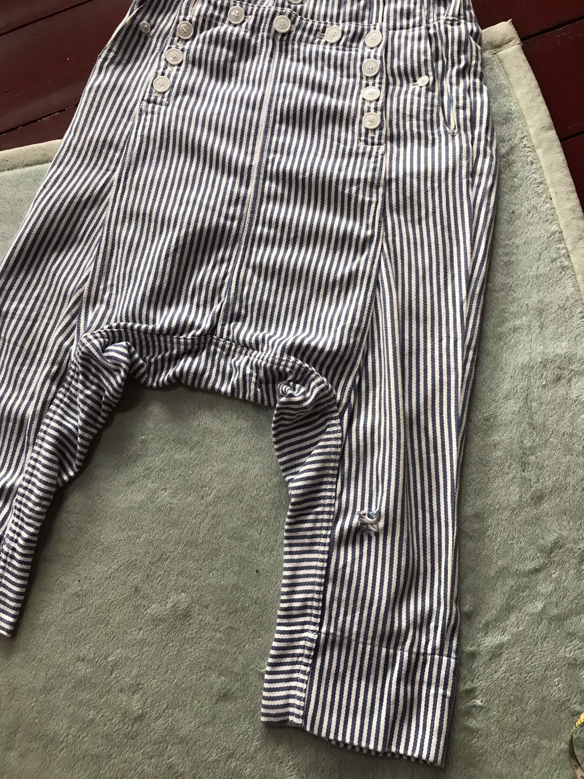 Issey Miyake × Ne-Net Rare Ne-Net Hickory Unique Pants Size 30" / US 8 / IT 44 - 4 Thumbnail