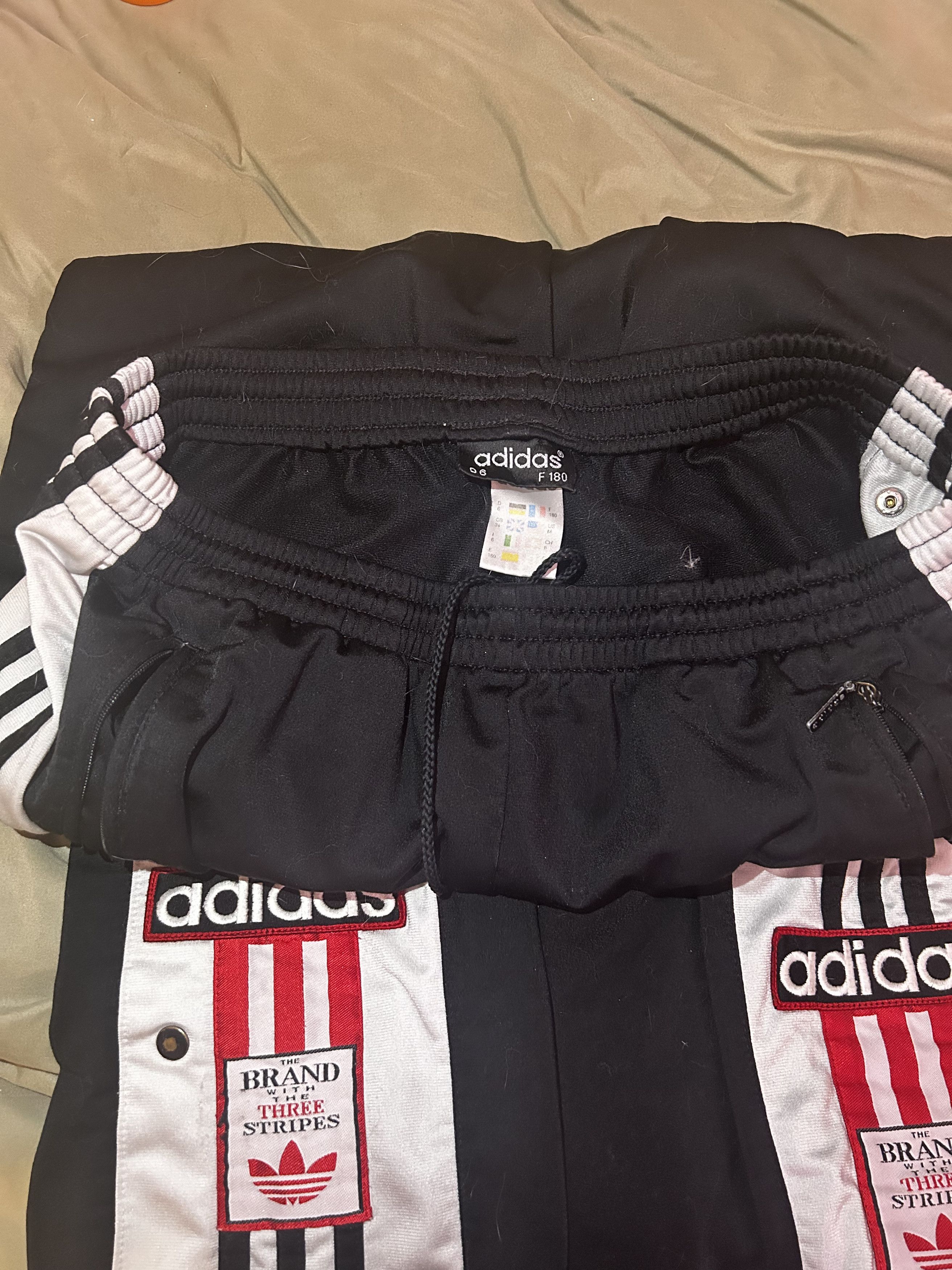 Adidas Adidas Vintage track pant, ADJUSTABLE, vintage Size 30" / US 8 / IT 44 - 4 Thumbnail