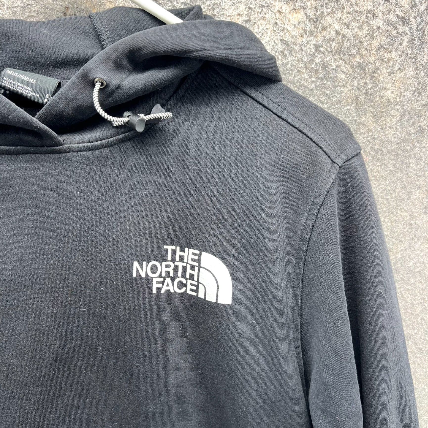 The North Face The North Face Hooded Pullover Men Small Black Fleece Logo Sweatshirt Sweatshirt Size US S / EU 44-46 / 1 - 6 Thumbnail