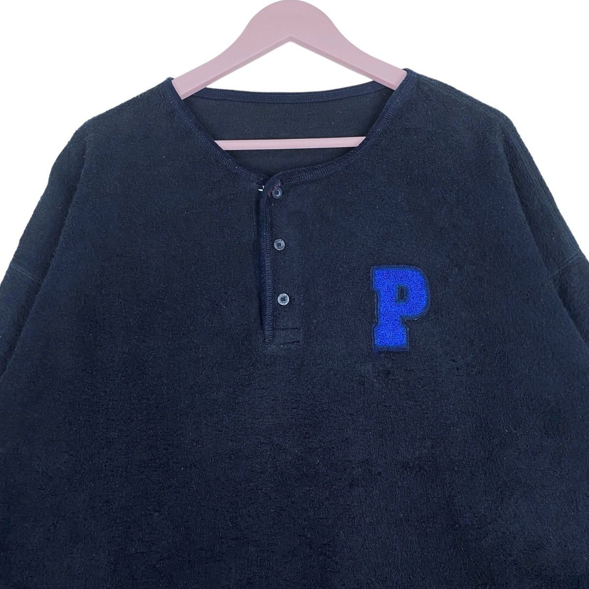 Designer × Vintage Deosty Waxed Sweatshirt Pull Over Jumper Size US XL / EU 56 / 4 - 2 Thumbnail