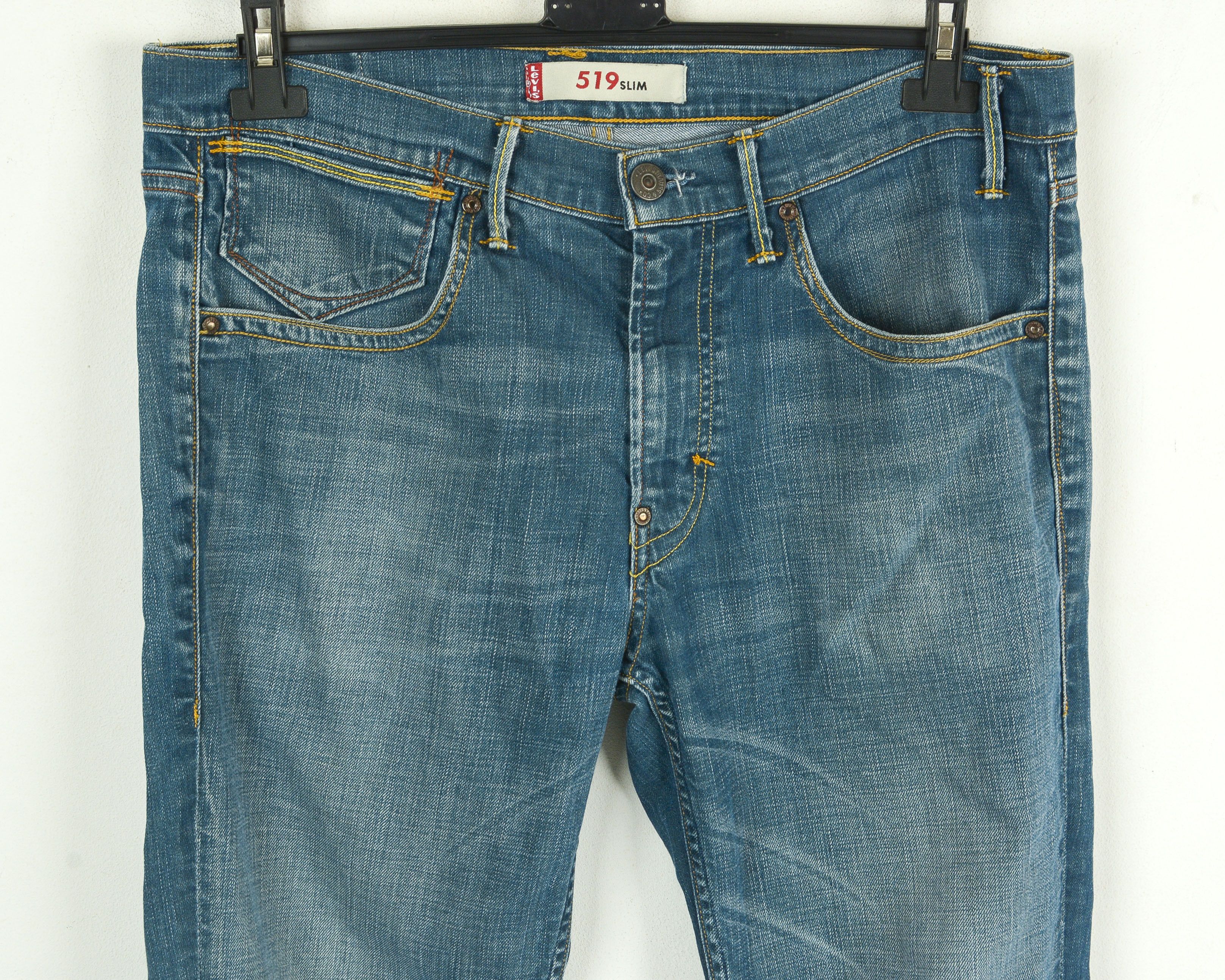 Levi's W36 L30 Skinny Jeans 519 Zip Denim Pants Trousers Size US 36 / EU 52 - 7 Thumbnail