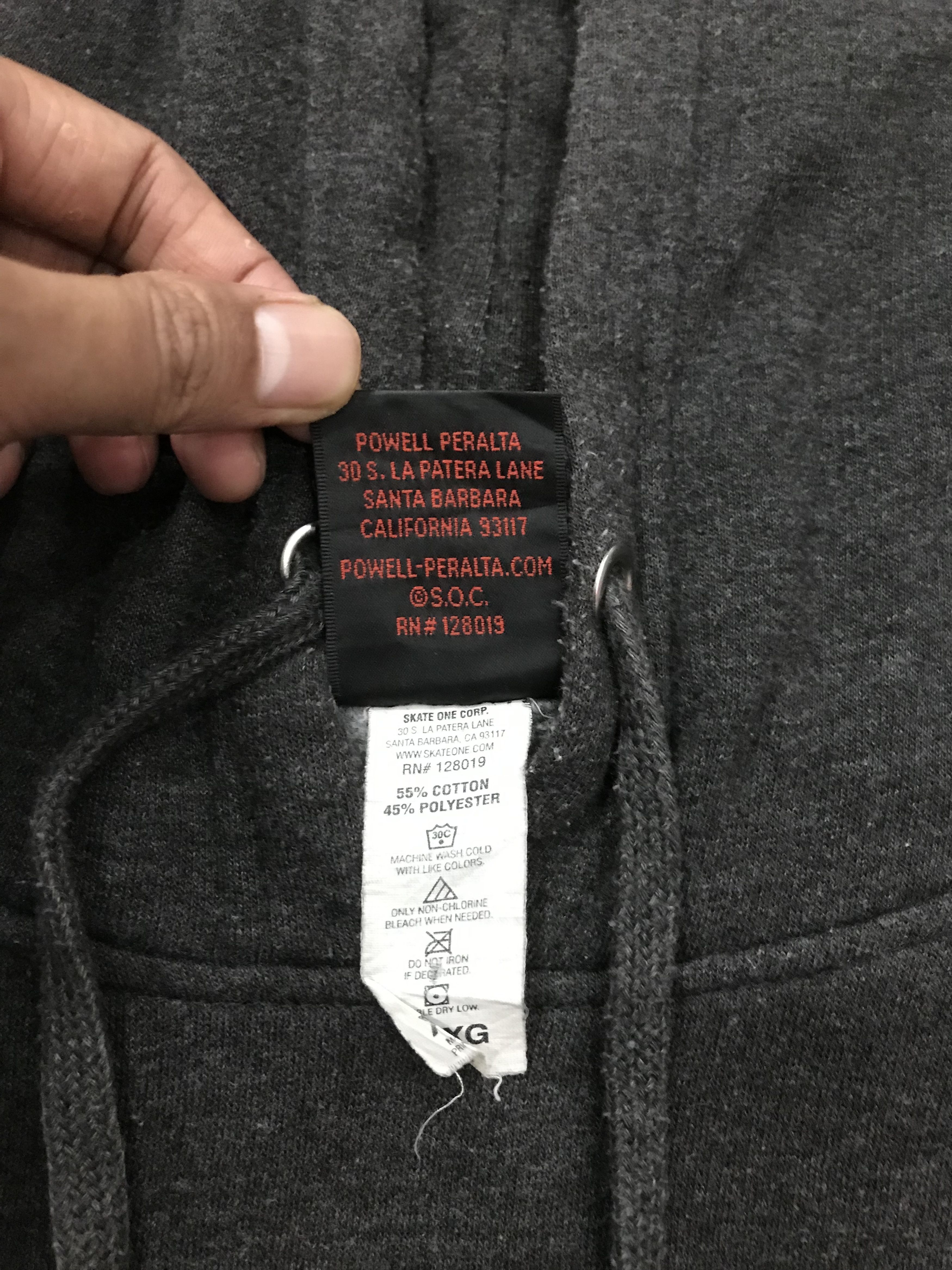 Powell Peralta POWELL PERALTA BONES SKATE HOODIE Size US XL / EU 56 / 4 - 5 Thumbnail