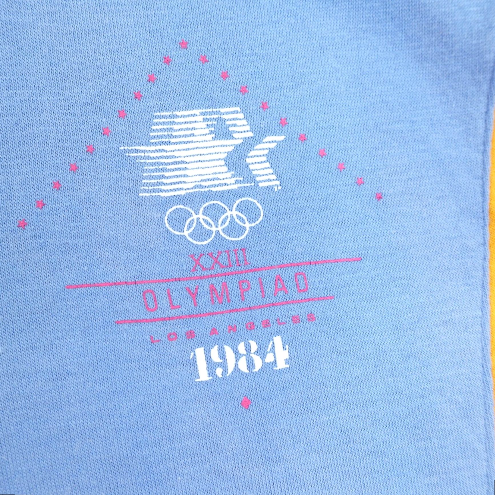 Levi's Vintage Levi's Polo Shirt Mens Large Blue Gold 1984 Olympics Staff Uniform 80s Polo Shirt Mens Large Blue Gold 1984 Olympics Staff Uniform Size US L / EU 52-54 / 3 - 3 Thumbnail