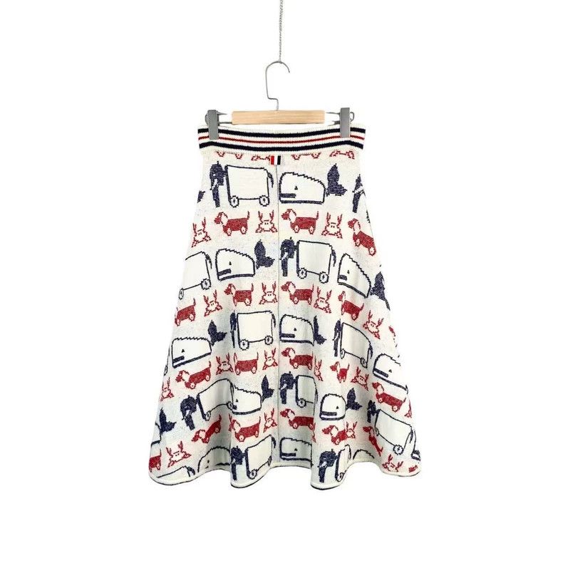 Thom Browne Thom Browne Zoo camouflage printed half skirt Size 26" / US 2 / IT 38 - 2 Thumbnail