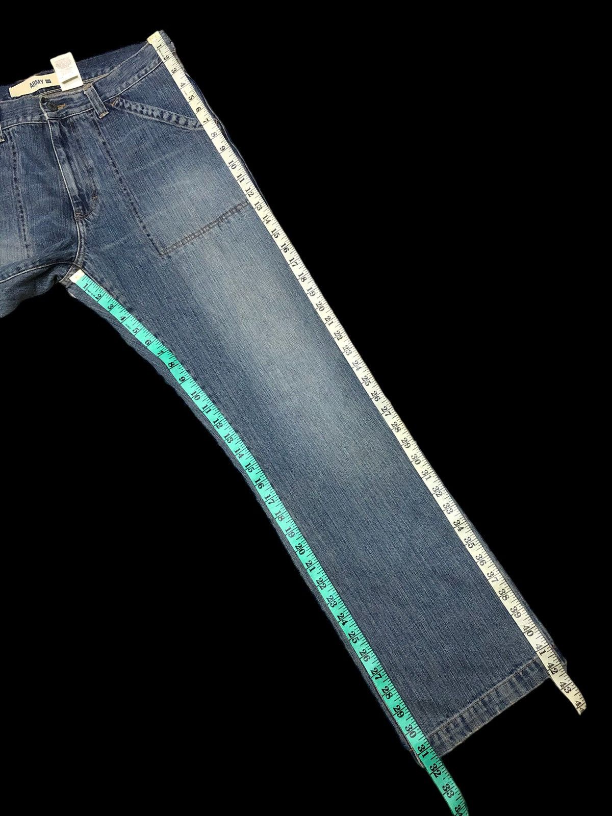 Gap × Vintage VINTAGE GAP MILITARY BAKER PANT DENIM Size US 33 - 6 Thumbnail
