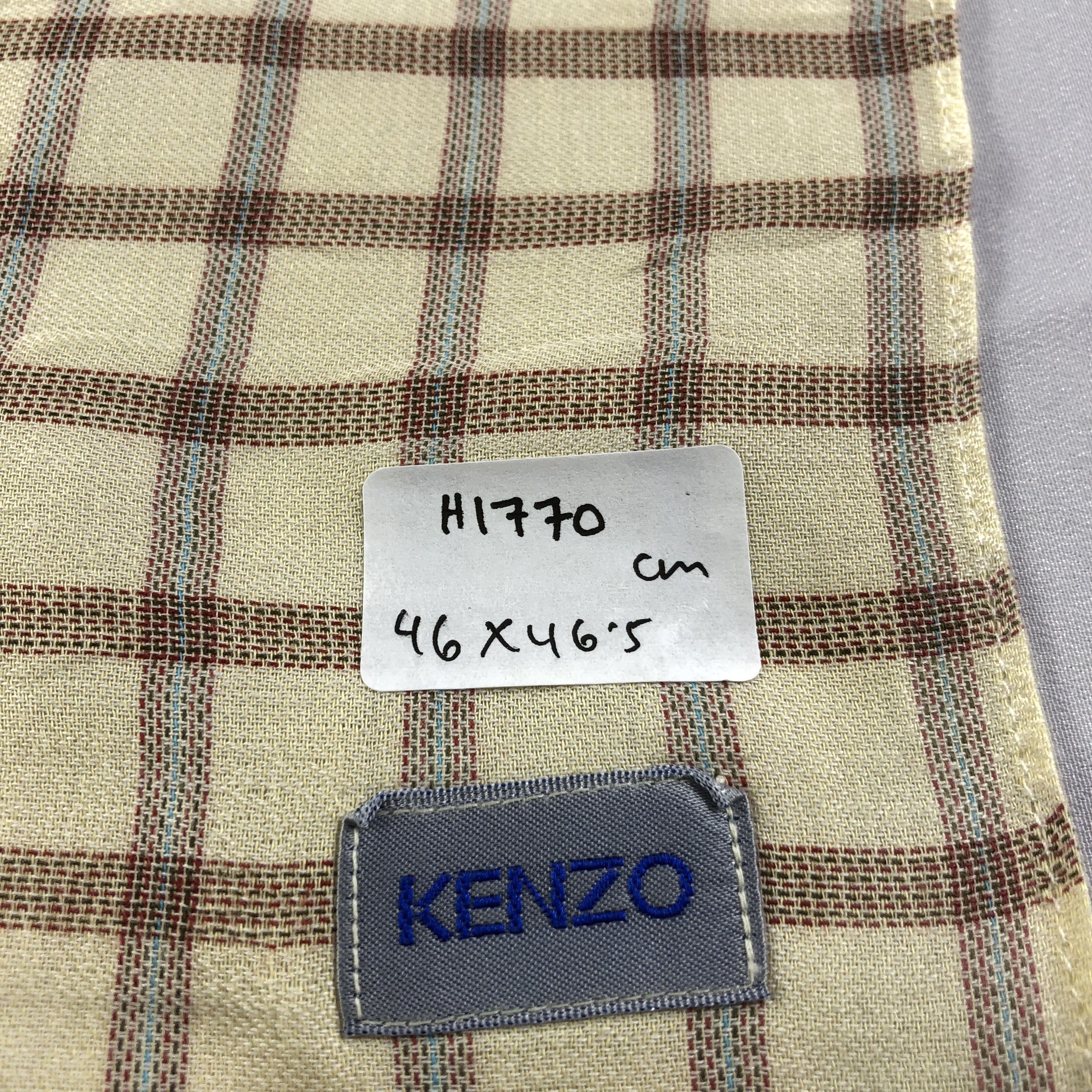 Kenzo Kenzo Handkerchief Neckerchief Bandana H1770 Size ONE SIZE - 6 Thumbnail