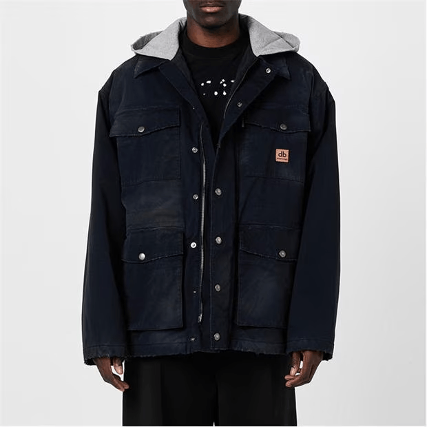 Balenciaga Double B Workwear Parka Size US L / EU 52-54 / 3 - 4 Thumbnail