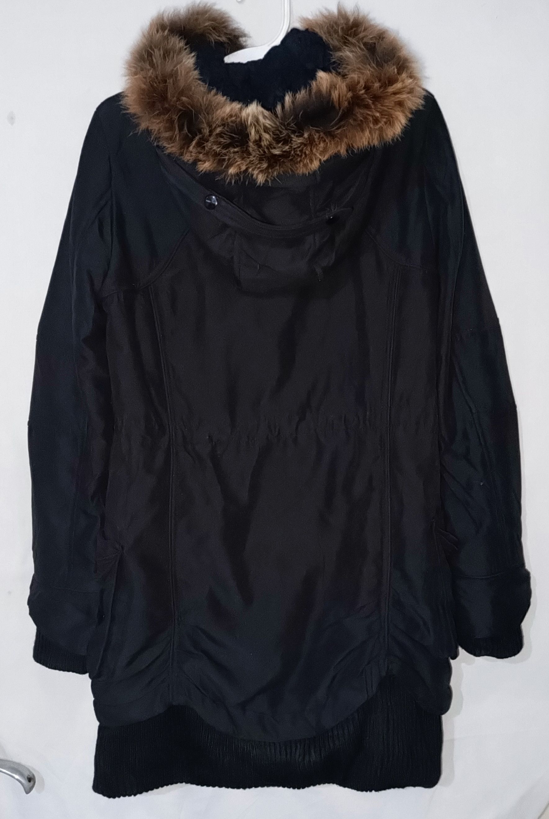 14th Addiction × KMRii × Yasuyuki Ishii JAPANESE Maison Gilfy BONDAGE FUR HOODED 2 ZIPP GOTHIC PUNK Size S / US 4 / IT 40 - 2 Thumbnail