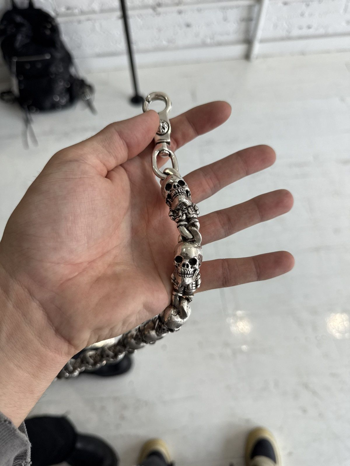 Chrome Hearts Chrome Hearts XL Foti Skull Wallet Chain Size ONE SIZE - 2 Thumbnail