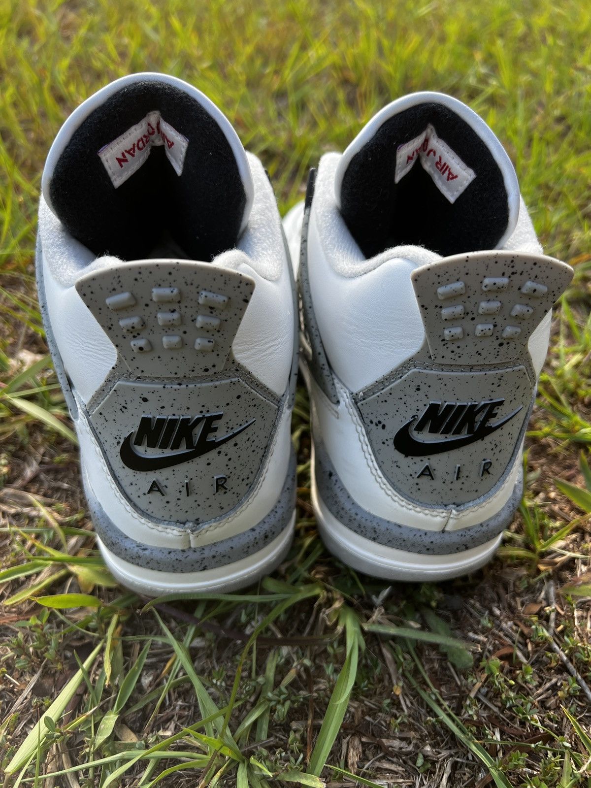 Jordan Brand CLEAN Air Jordan 4 size 7 Mens White Cement Retro 2025 shoes Size US 7 / EU 40 - 8 Thumbnail