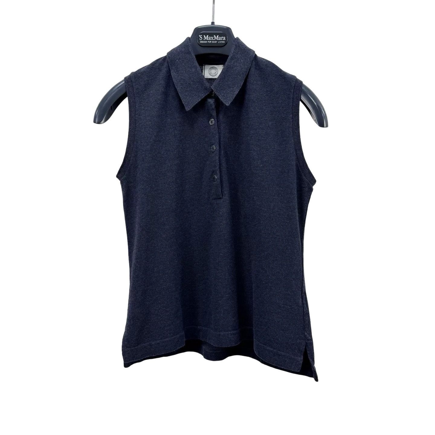 Hermes Hermes Metal Button Sleeveless Polo Size M Size M / US 6-8 / IT 42-44 - 1 Thumbnail