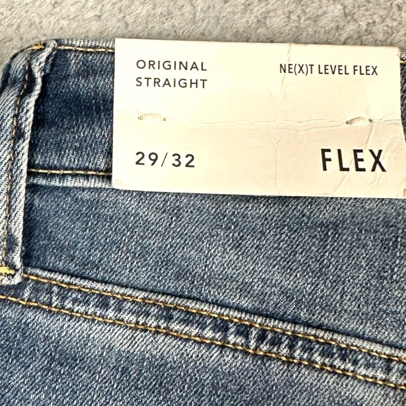 American Eagle Outfitters VINTAGE? No — American Eagle Jeans Mens 29X32 Blue Original Straight Next Level Flex Denim Shirt Size US 29 - 2 Thumbnail