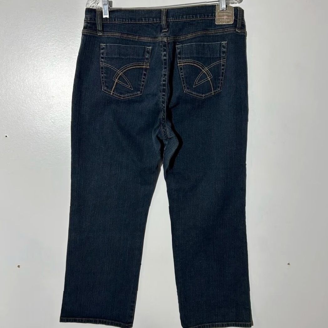 Vintage VINTAGE Z Cavaricci Jeans Womens 16W Dark Wash Stretch Straight Leg 5-Pocket Blue Denim Mens, Womens Size 38" / US 16 / IT 52 - 5 Thumbnail