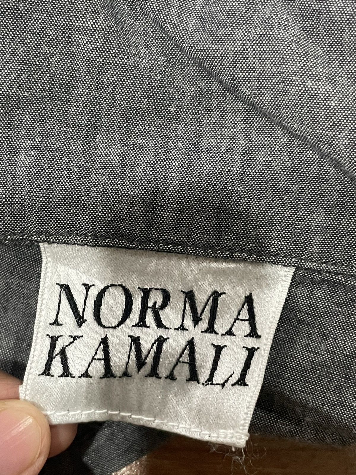 Norma Kamali Norma Kamali Button Blouse Size ONE SIZE - 3 Thumbnail