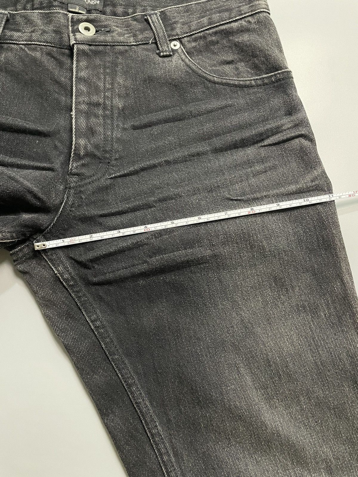 If Six Was Nine Yoshiyuki Konishi Black Washed Denim Size US 32 / EU 48 - 22 Thumbnail