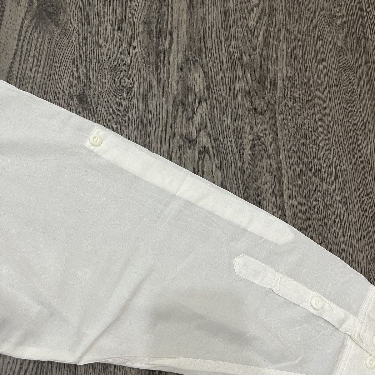 GOA G.O.A - Mesh White Shirt Button Up Ifsix Lgb Style Size US XL / EU 56 / 4 - 8 Thumbnail