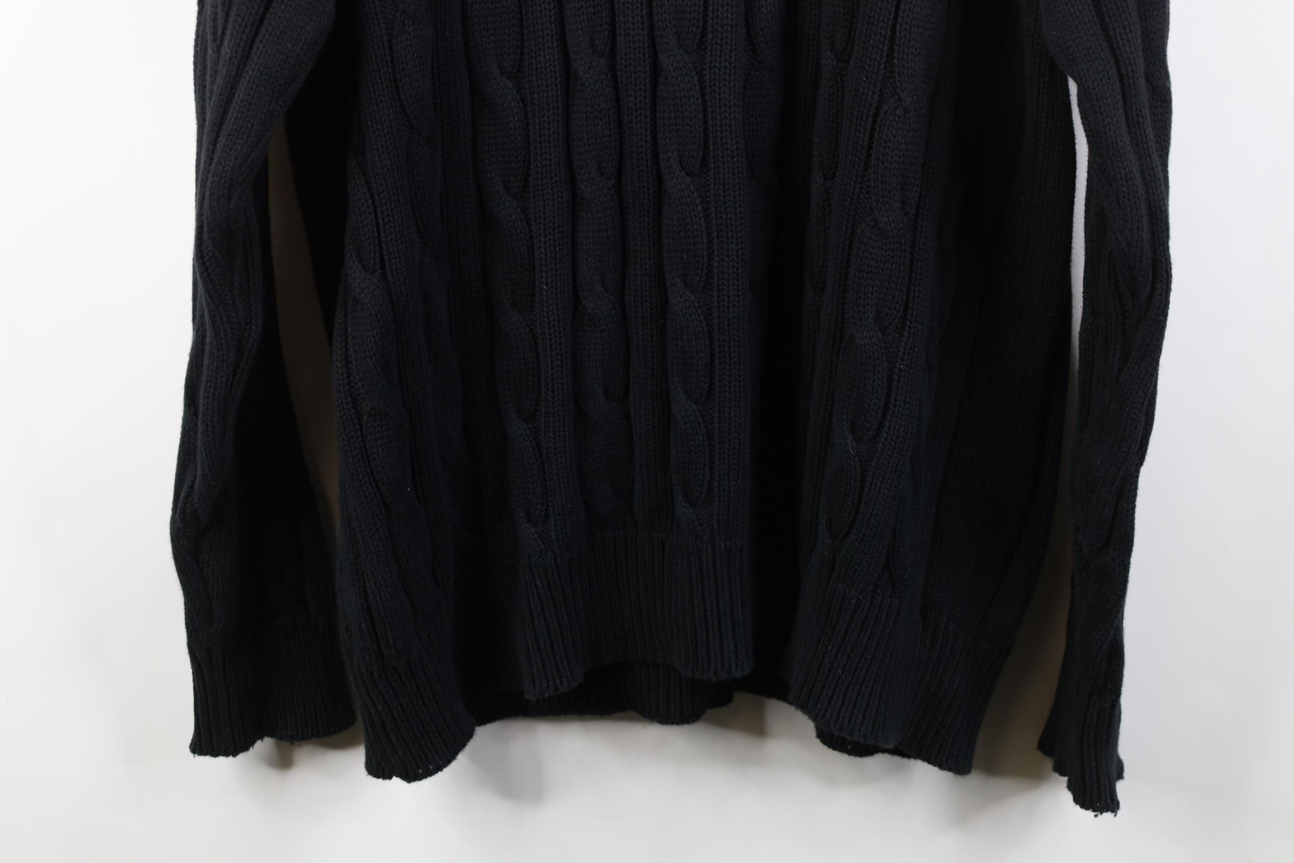Vintage Vtg 90s Y2K Streetwear Fisherman Chunky Cable Knit Sweater Size US XL / EU 56 / 4 - 11 Thumbnail