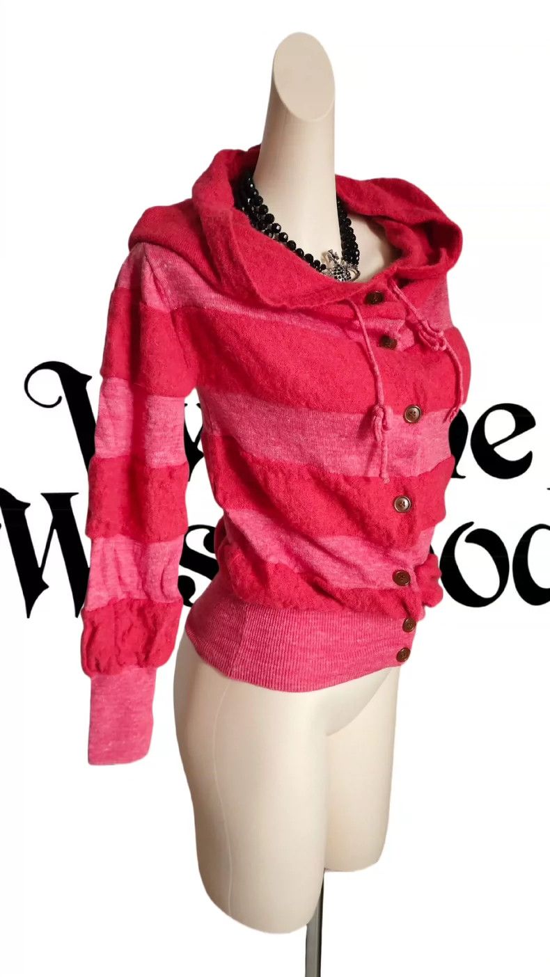 Vivienne Westwood Vivienne Westwood Red striped witch hooded sweater Size M / US 6-8 / IT 42-44 - 4 Thumbnail