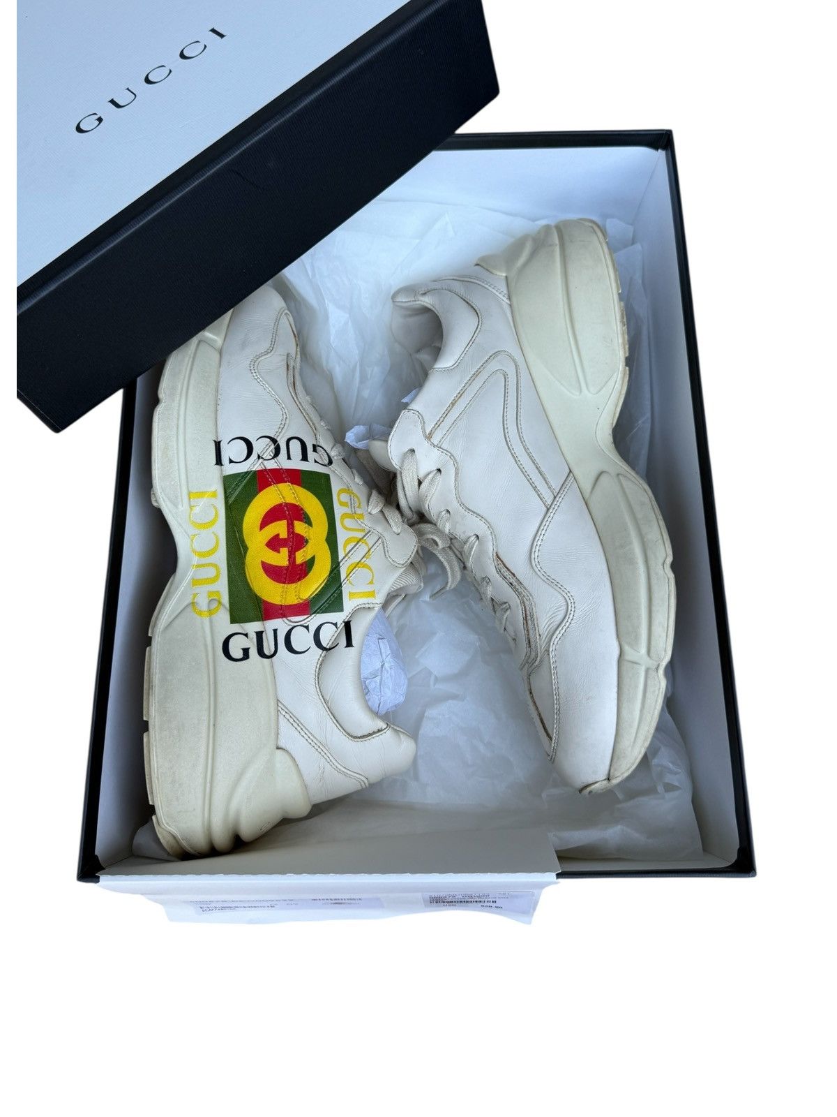 Gucci Gucci rython sneakers Size US 10.5 / EU 43-44 - 11 Thumbnail