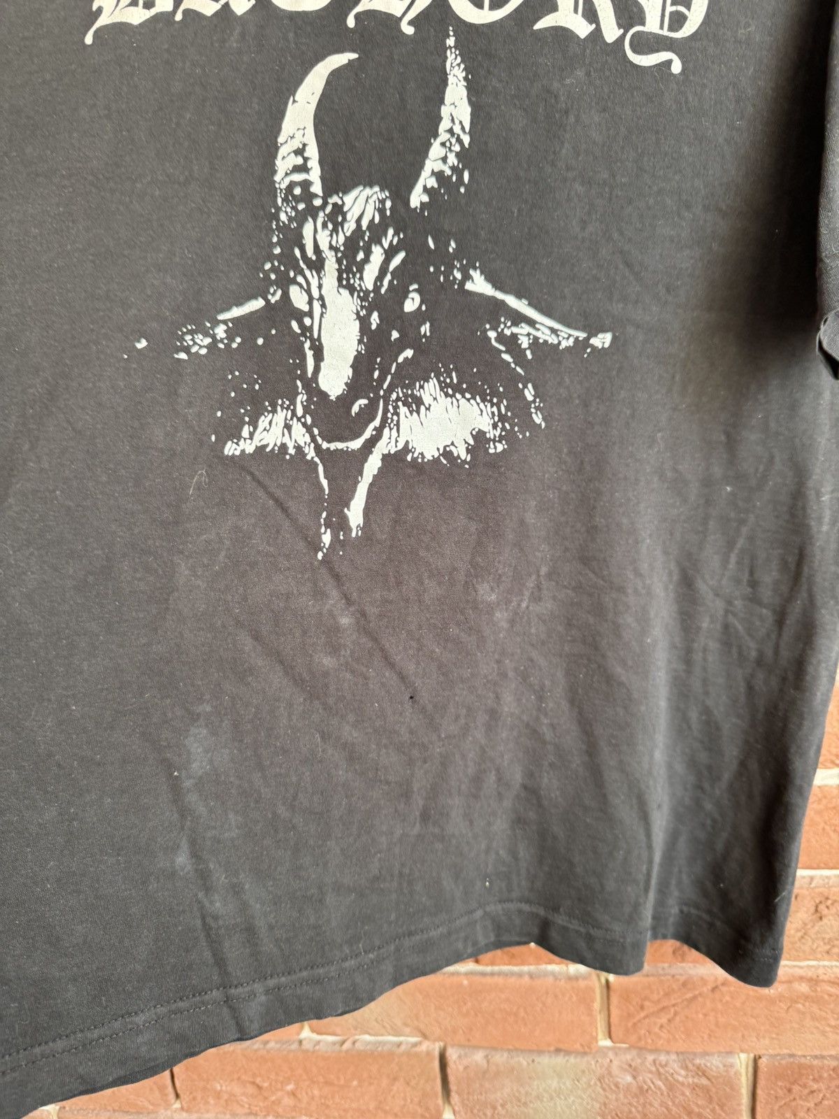 Band Tees Bathory Vintage 00s Goat Queen Black Metal Band Tee 666 Size US M / EU 48-50 / 2 - 6 Thumbnail