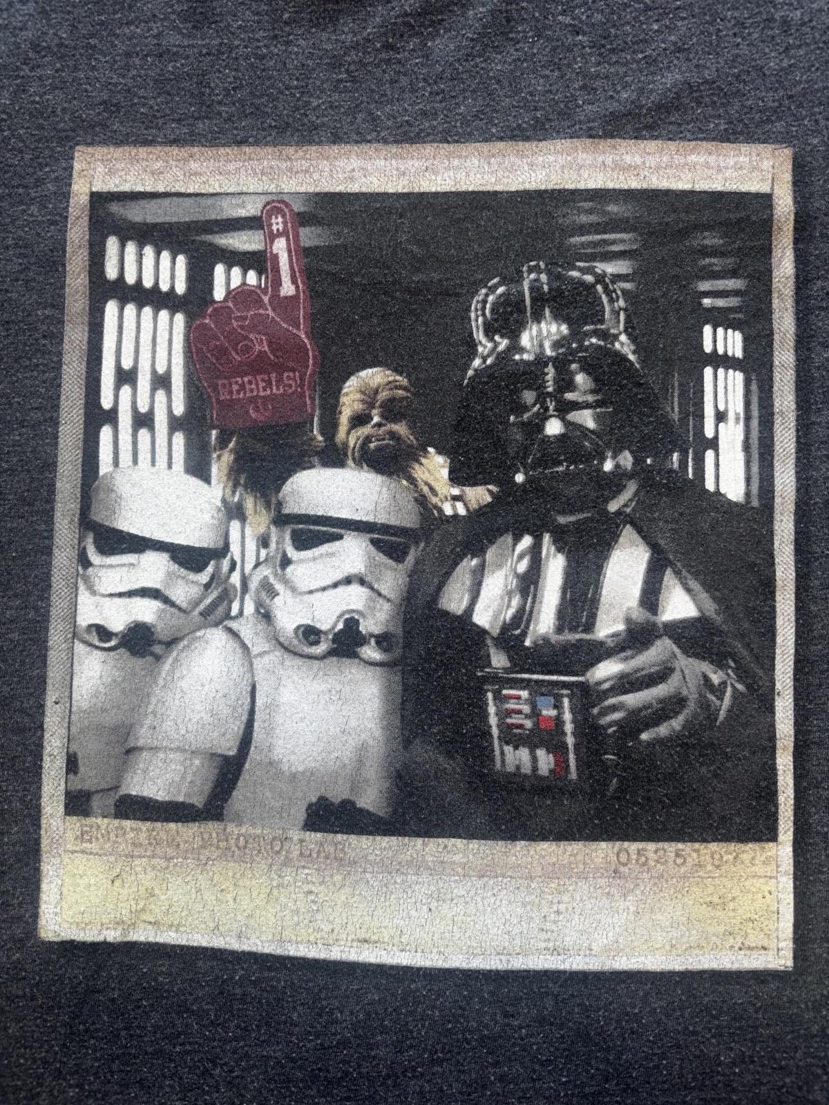 Star Wars Retro Darth Vader & Stormtroopers Graphic T-Shirt - Medium Size US M / EU 48-50 / 2 - 2 Thumbnail