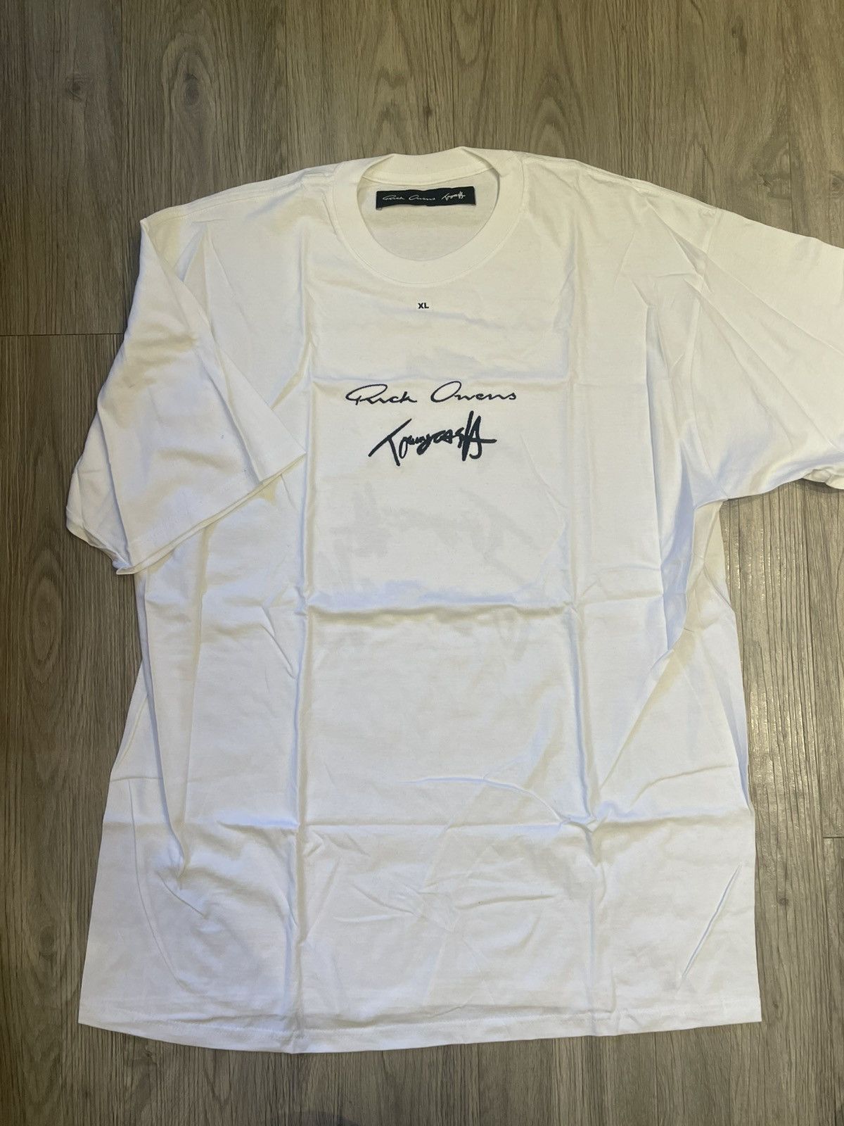 Rick Owens Drkshdw Rick Owens x Tommy Cash Tee Size US XL / EU 56 / 4 - 2 Thumbnail