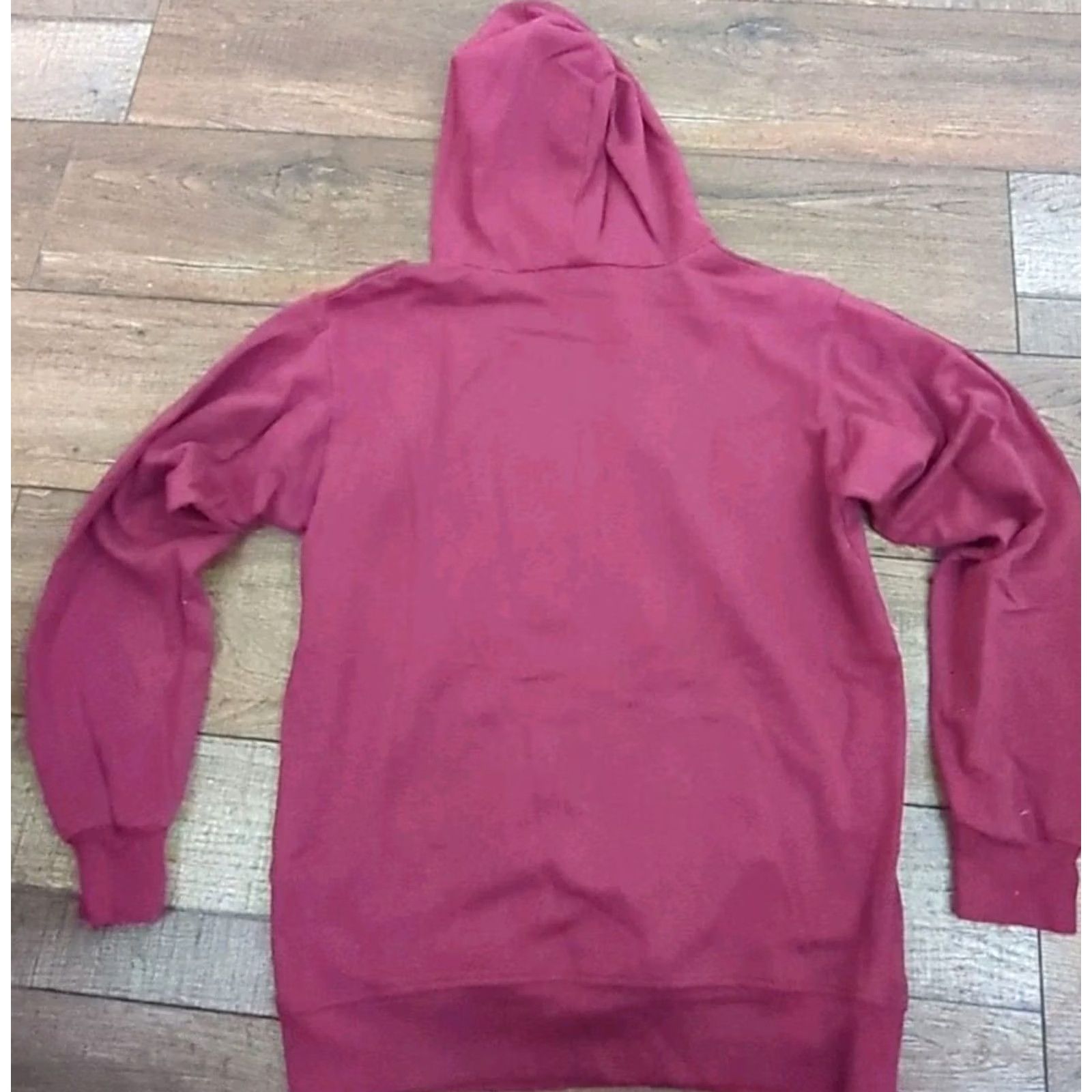 Vintage VINTAGE Hogwarts Alumni Pullover Small Hoodie Sweatshirt Drawstring Harry Potter Unisex Small Burgundy 60/40 cotton polyester Mens Womens Boys Girls Size US S / EU 44-46 / 1 - 4 Thumbnail
