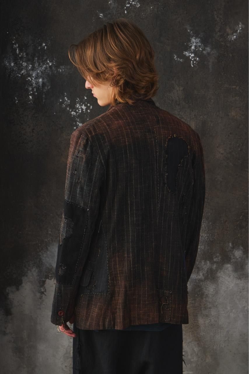 Archivio J.M. Ribot Archivio J.M. Ribot Handmade Distressed Patchwork Blazer Size US M / EU 48-50 / 2 - 9 Thumbnail