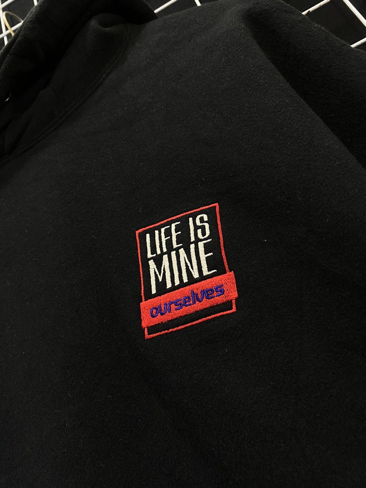 Other TWN LIFE IS MINE HOODIE BOXY FIT BLACK Size US L / EU 52-54 / 3 - 2 Thumbnail