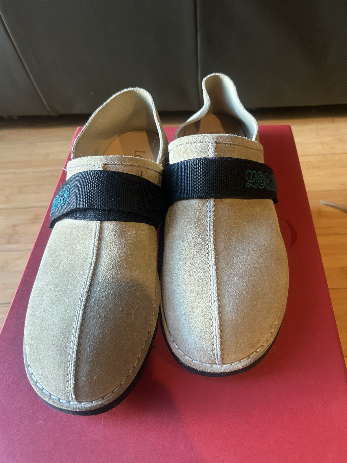 Loewe Loewe Collapsable Heel Suede Slip Ons Size US 12 / EU 45 - 2 Thumbnail