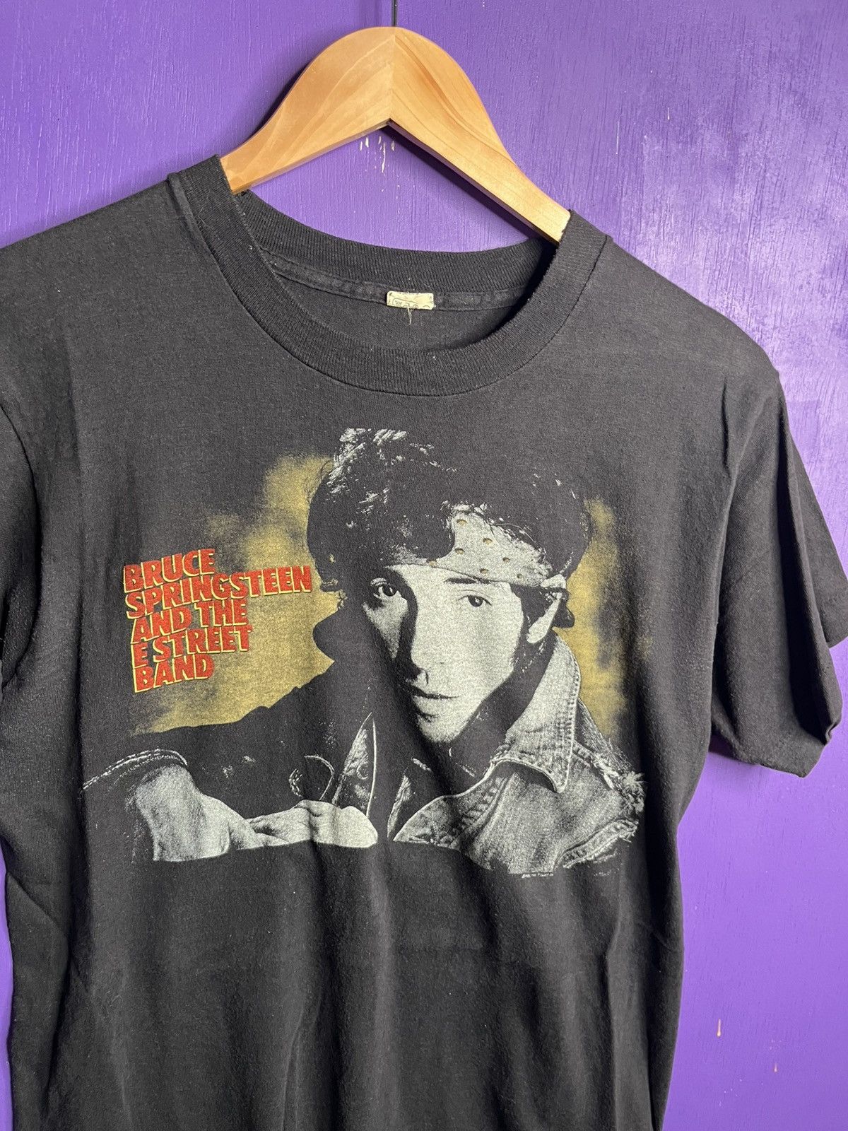 Band Tees × Vintage Vintage 1984/85 Bruce Springsteen world tour t-shirt Size US M / EU 48-50 / 2 - 3 Thumbnail