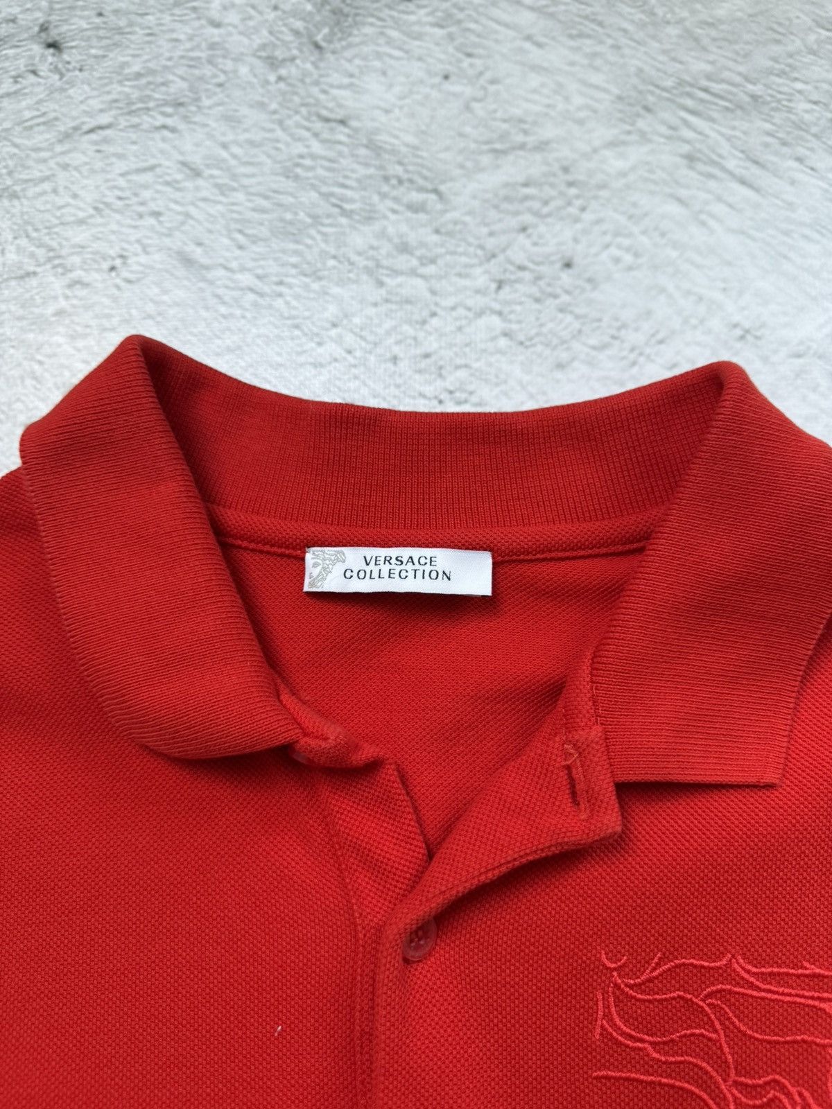 Versace × Vintage Versace Polo Size US L / EU 52-54 / 3 - 3 Thumbnail