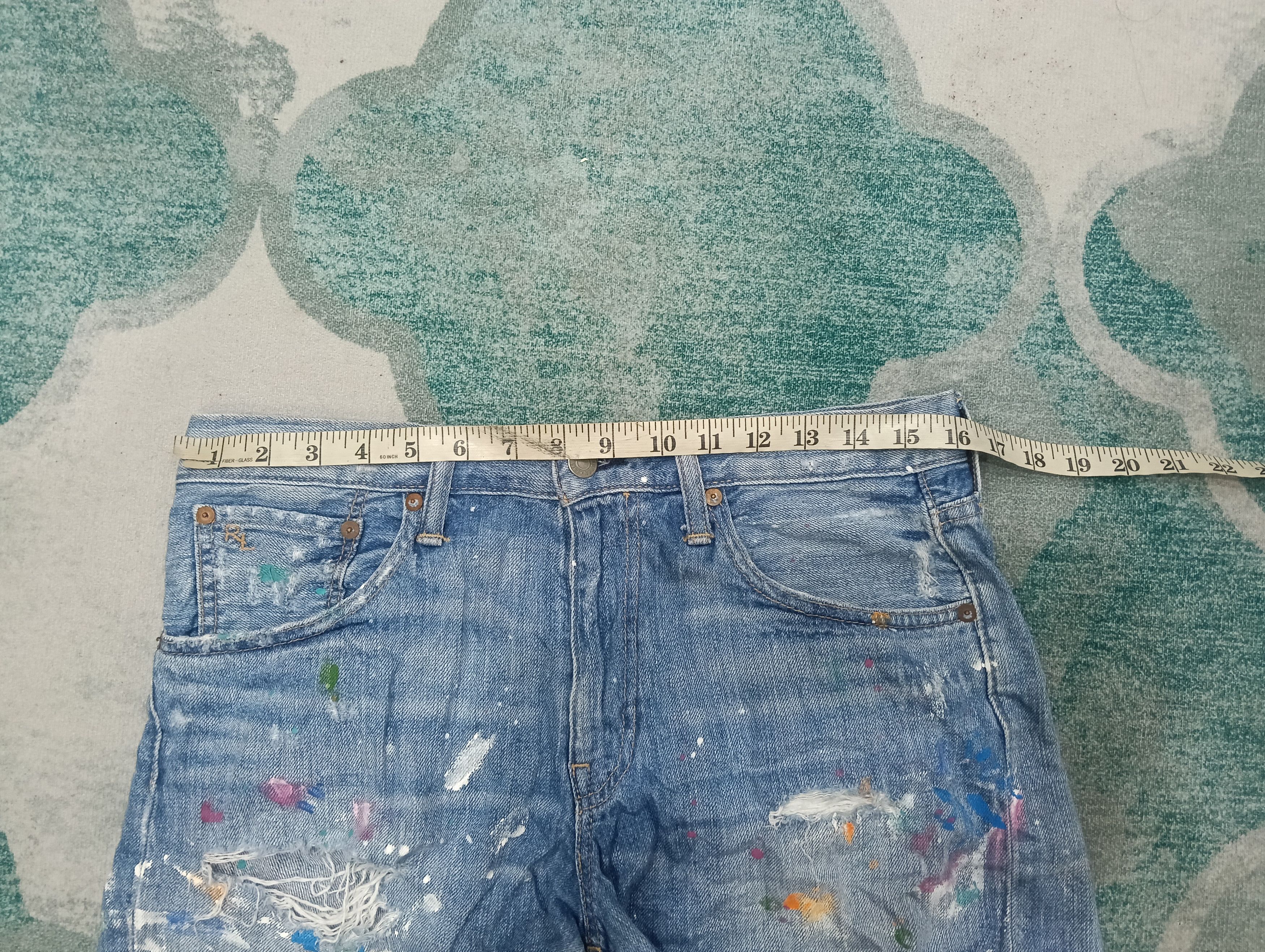 Japanese Brand × Polo Ralph Lauren × RRL Ralph Lauren Ralph Lauren Short Jeans Size 32" / US 10 / IT 46 - 13 Thumbnail