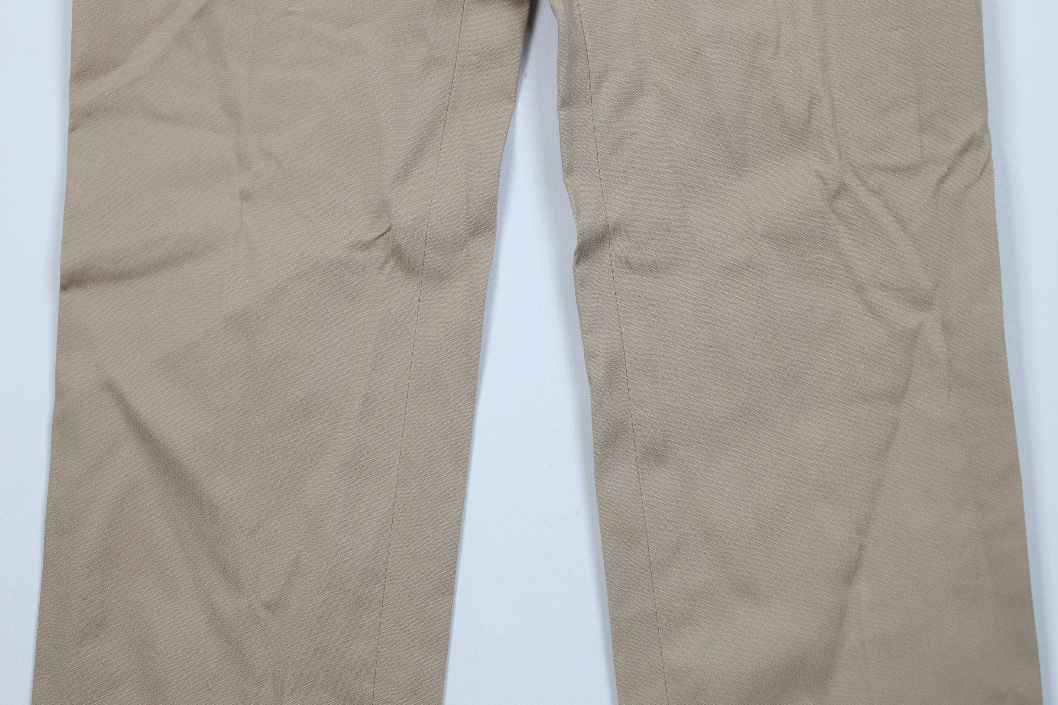 Banana Republic Banana Republic Modern Slim Fit Stretch Chino Pants Beige Size US 31 - 3 Thumbnail