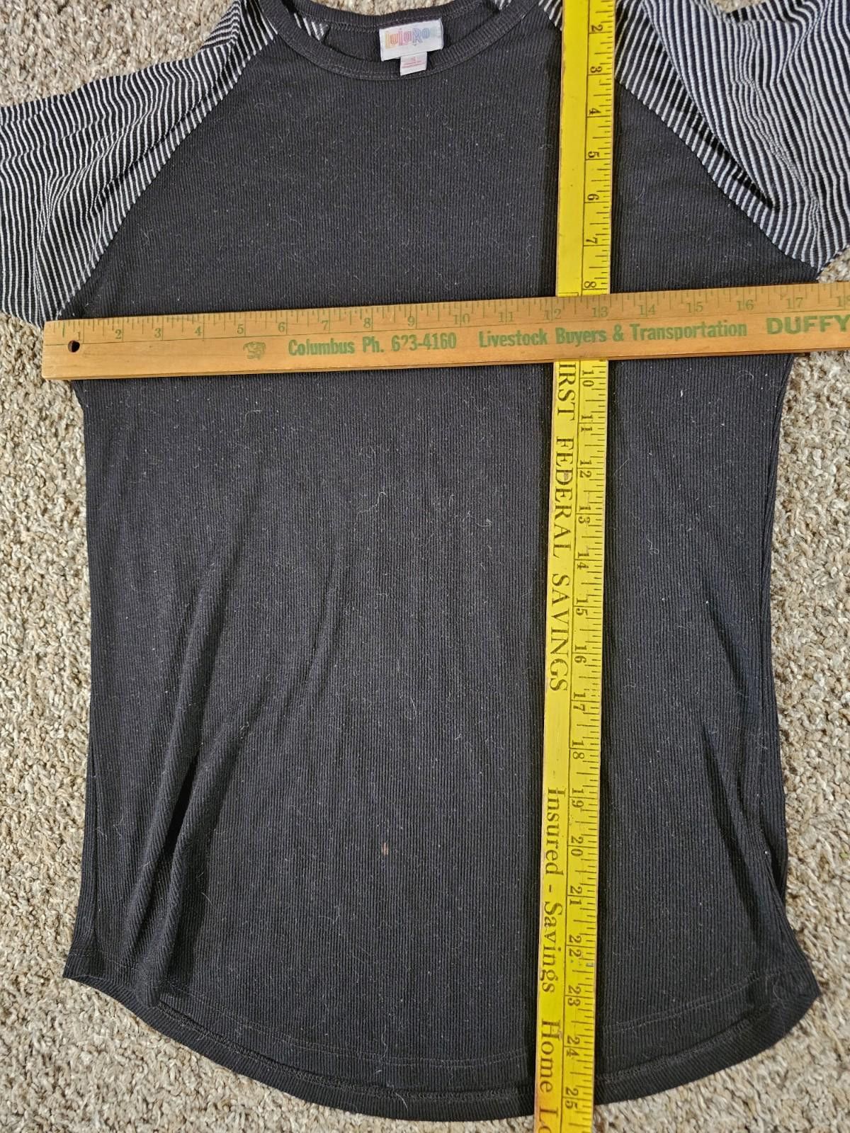 Other Lularoe Small Black Long Sleeve Shirt Size S / US 4 / IT 40 - 5 Thumbnail