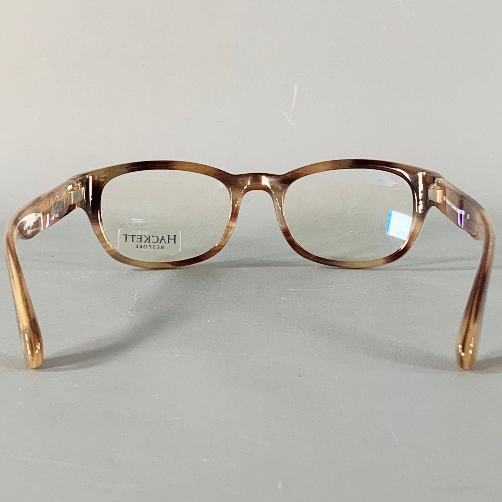 Hackett HACKETT LONDON Brown Tortoiseshell Acetate Eyewear Frames Size ONE SIZE - 3 Thumbnail
