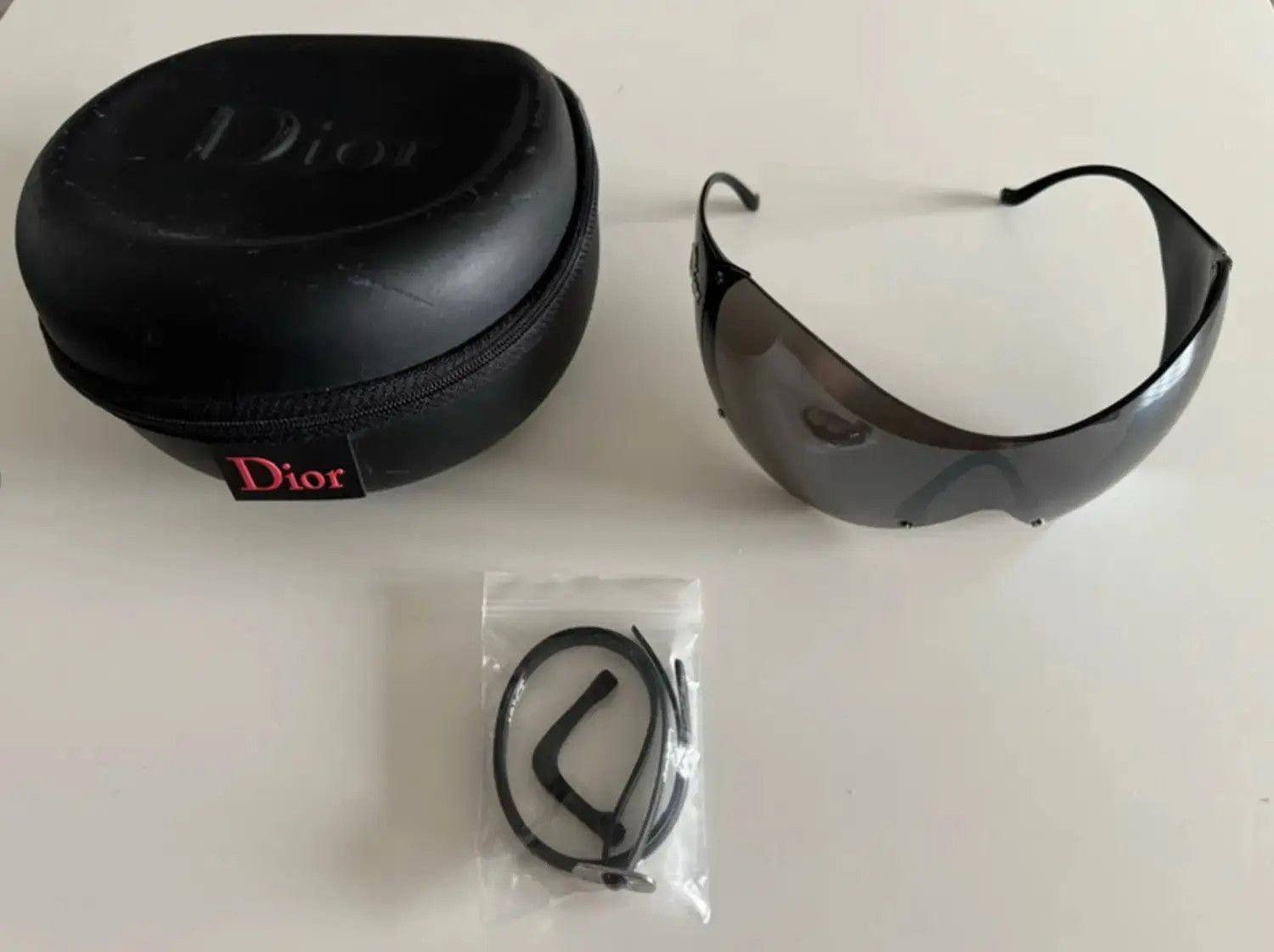 Dior DIOR Sunglasses SKI Rimless Mask Pop Bike Shield RI828 Size ONE SIZE - 4 Thumbnail