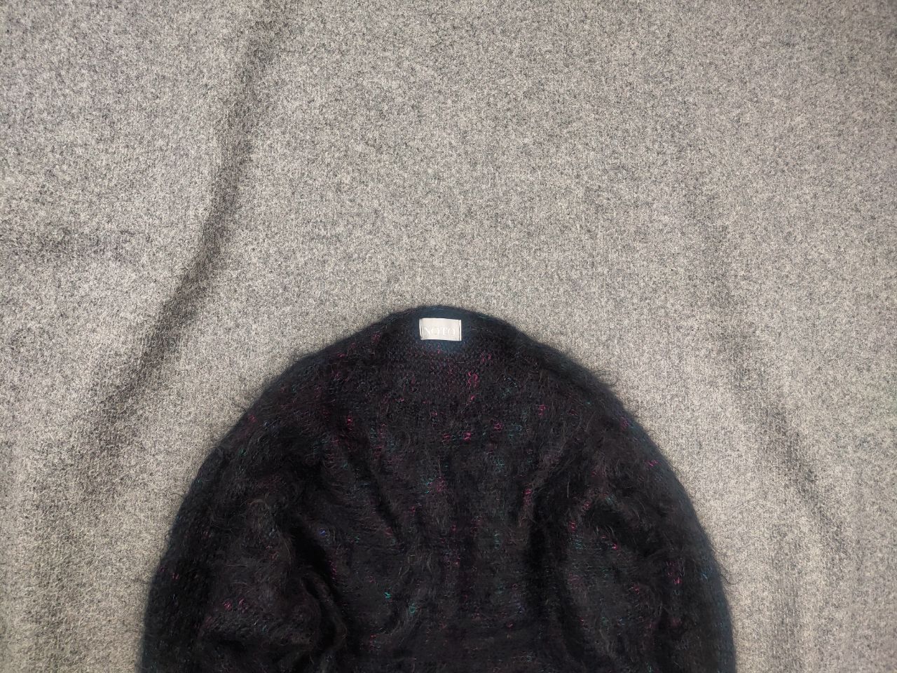 Vintage Noto Vintage 90's Fuzzy Mohair Hand Knit Oversized Sweater Size M / US 6-8 / IT 42-44 - 1 Thumbnail